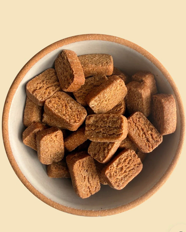 Peanut Butter & Blueberry Dog Treats